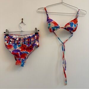 Colorful Women's Bikini Set